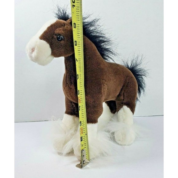 Gund Dale Clydesdale Horse Plush 11" Stuffed - Picture 10 of 11